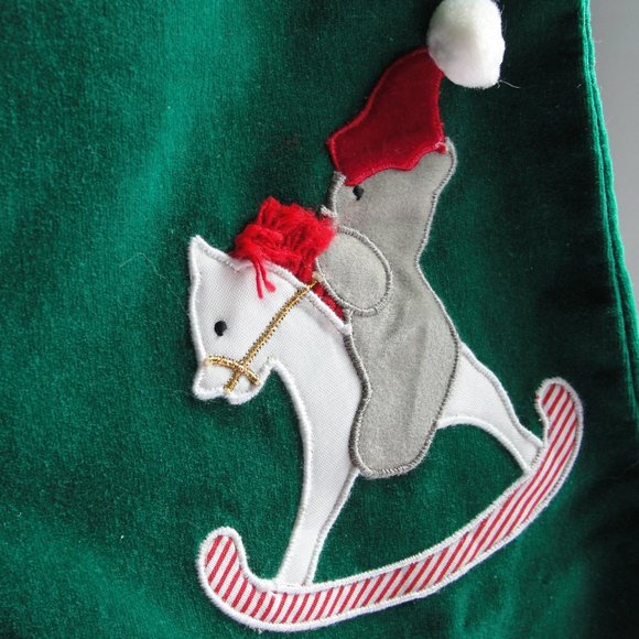 3 for $18...Nursery Rhyme Velvet Christmas Jumper - Picture 2 of 6
